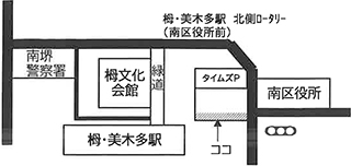 栂・美木多駅周辺
